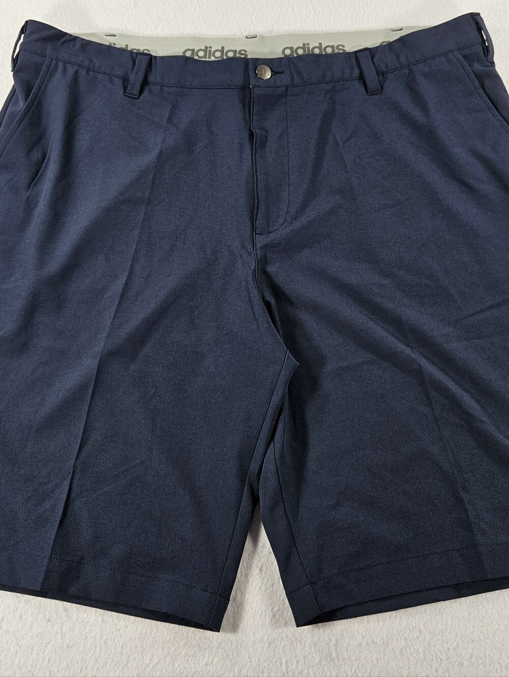 Adidas Ultimate365 Golf Shorts Mens Size 40 Navy Blue Moisture Wicking Stretch